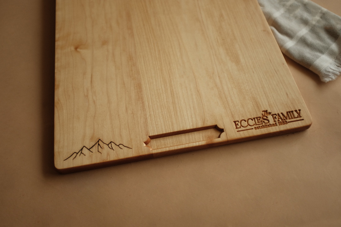 Custom Engraved Cutting Board