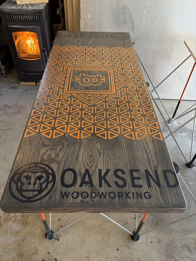 Oaksend woodworking project